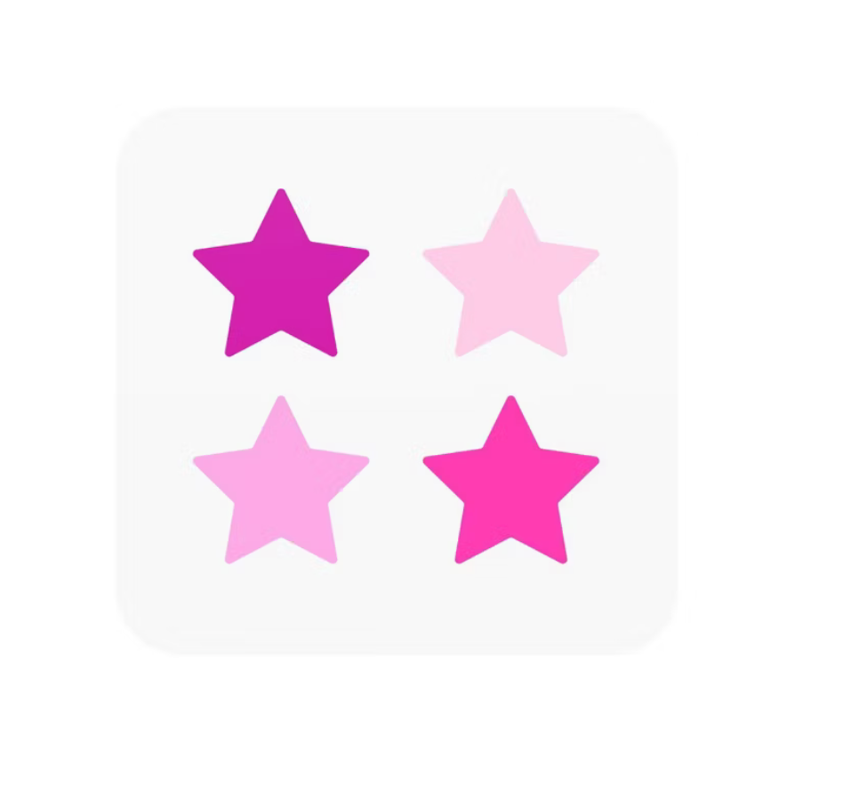 Starface Pink Star Pimple Patches