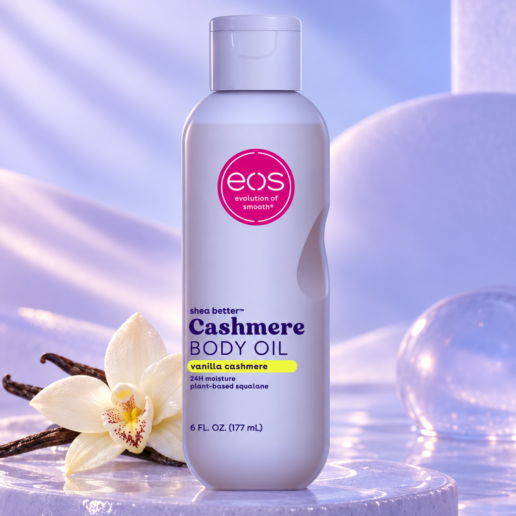 eos Shea Better Cashmere Body Oil - Vanilla Cashmere