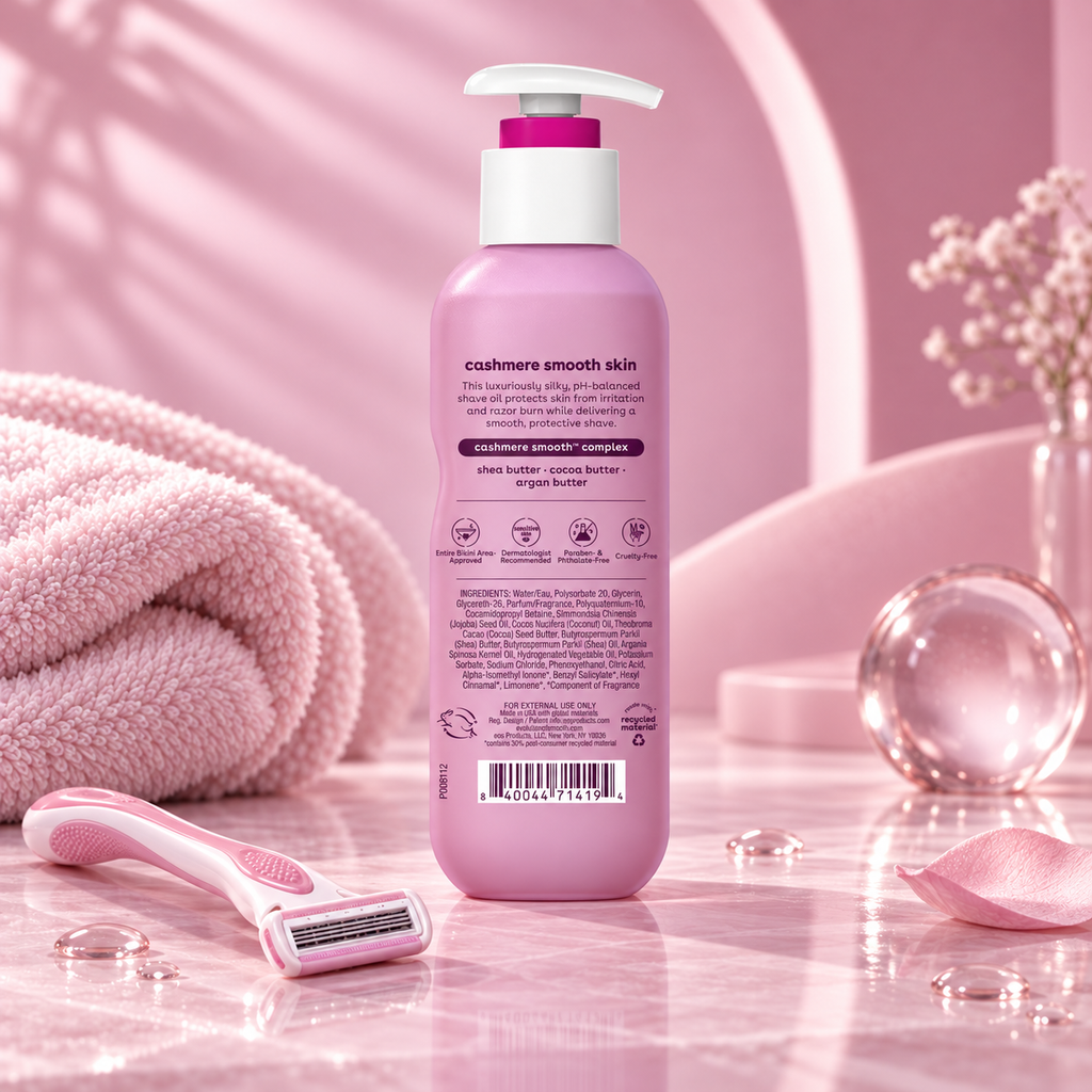 eos Aceite hidratante para rasurar - aroma Fresh & Cozy ✨